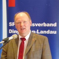 Bernd Vilsmeier beim Rechenschaftsbericht